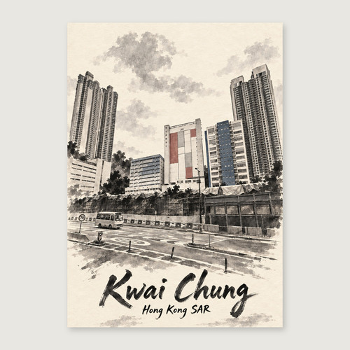 Complete unframed print; exact finished-paper ratio, digital studio view