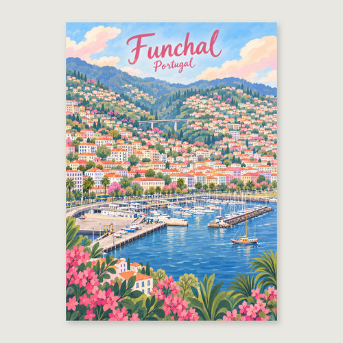 Complete unframed print; exact finished-paper ratio, digital studio view