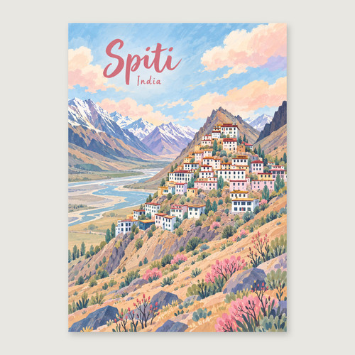 Complete unframed print; exact finished-paper ratio, digital studio view