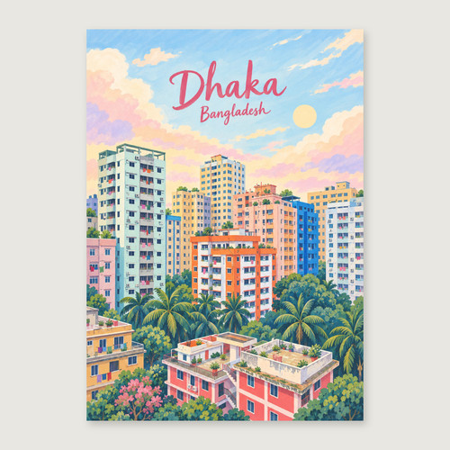 Complete unframed print; exact finished-paper ratio, digital studio view