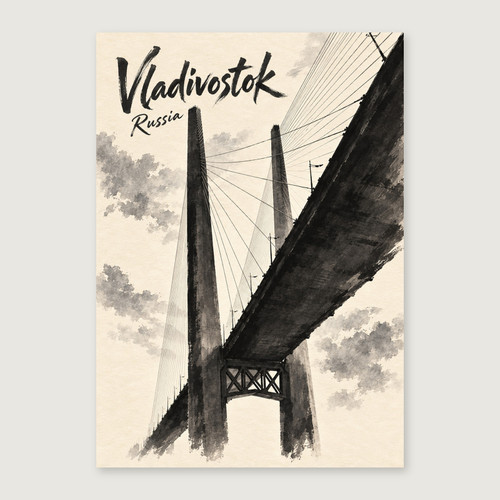 Complete unframed print; exact finished-paper ratio, digital studio view