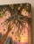 Floral Fantasy Woman Art Print - Sunset Garden Portrait - matte canvas - exact closeup