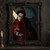 A pale man in an ornate red coat and black cloak extends a gloved hand as a horned-looking shadow falls behind him.; frame shown for styling only