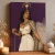 Seshat Mythological Goddess Art Print - Egyptian Writing and History - matte canvas - independent room