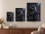 Dark Elf Fantasy Woman Art Print - Moonlit City Rogue - matte canvas - accurate all sizes guide