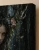 Feral Blossom Dryad Art Print - Enchanted Forest Portrait - matte canvas - exact closeup