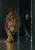 Ose demon Art Print - Spotted Cat and Mirror Vision - matte canvas - clean face