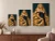 Sif Norse Goddess Art Print - Golden Hair Portrait - matte canvas - accurate all sizes guide