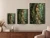 Enchanted Woodland Woman Art Print with White Blossoms - matte canvas - accurate all sizes guide