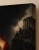 Eris Greek Mythology Art Print - Golden Apple and Ruined Cliffs - matte canvas - exact closeup