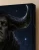 Marax demon Art Print - Horned Beast in Crystal Terrain - matte canvas - exact closeup