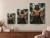 Loki Norse God Art Print - Horned Mythic Portrait - matte canvas - accurate all sizes guide
