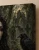 Graveborn Queen Art Print with Ravens and Branch Crown - matte canvas - exact closeup