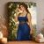 Pomona Art Print - Roman Goddess of Fruit and Orchards - matte canvas - independent room