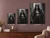 Hel Between Life and Death Art Print - Norse Half-Skeletal Throne Portrait - matte canvas - accurate all sizes guide