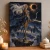 Elf Archer Fantasy Art Print - Silver Armor Under an Eclipse - matte canvas - independent room