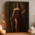 Lady Justice in Red Art Print, Dramatic Classical Fantasy Art - matte canvas - independent room