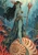 Blue-green-skinned woman with coral-like head ornaments stands on a large shell underwater holding a coral staff.