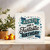 Auntie Birthday Card – Have a Fantastic Birthday – 145mm x 145mm Square Greeting Card with Kraft Envelope, Blue Typography Design for Aunt