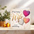 Anniversary Card for Wife – To My Amazing Wife Heart Balloon Design, 145mm x 145mm Square Greeting Card with Kraft Envelope, Romantic Love