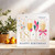 18th Birthday Card, Champagne Glasses Celebration Design, 145mm x 145mm Square, Includes Kraft Envelope, Happy 18 Today Card for Her or Him, Son Daughter Friend