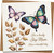 Step Mum Greeting Card – Butterfly Design – “For a Lovely Step Mum, Have a Beautiful Day” – 145mm x 145mm Square Card with Kraft Envelope