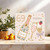 69th Birthday Card for Women or Men – Champagne Bottle & Glasses Celebration Design – 145mm x 145mm Square Greeting Card with Kraft Envelope