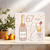 67th Birthday Card - Cheers Champagne Bottle & Glasses Design - 145mm x 145mm Square Greeting Card with Kraft Envelope - 67 Today Milestone Celebration for Women or Men