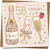 58th Birthday Card – Champagne Cheers & Confetti Design – 145mm x 145mm Square Greeting Card with Kraft Envelope – for Her or Him
