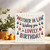 Mother-in-Law Birthday Card – Wishing You a Lovely Birthday – 145mm Square Greeting Card with Kraft Envelope, Colourful Tassels & Confetti Design