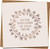 Sympathy Card for Loss of Mum - Floral Wreath Design, 145mm x 145mm - Premium Condolence Greeting Card with Kraft Envelope