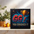 GG! You Crushed It Gaming Congratulations Card - Trophy Design - 145mm x 145mm Square - For Exam Results, New Job, Graduation, Achievement -, Includes Dark Grey Envelope