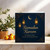 Ramadan Kareem Greeting Card, Lanterns & Crescent Moon, Navy and Gold, Wishing You Peace and Blessings, 145mm x 145mm Square, Includes Dark Grey Envelope