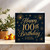 Happy 100th Birthday Card - A Century of Amazing - Elegant Fireworks Design - 145mm x 145mm Square - Milestone 100th Birthday Greeting, Includes Dark Grey Envelope