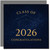 Class of 2026 Graduation Congratulations Card - Starry Night Mortarboard Constellation Design - Square 145mm x 145mm -, Includes Dark Grey Envelope