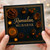 Ramadan Mubarak Greeting Card - Elegant Lanterns, Dates and Tea Design with Crescent Moon Border - Islamic Ramadan Card for Family & Friends