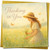 Thinking of You Card - Watercolour Meadow Girl, 145mm x 145mm Square, Includes Gold Envelope