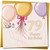 79th Birthday Card - Balloons & Bow Design -, 145mm x 145mm Square, Includes Gold Envelope
