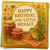 Funny Frog Birthday Card - 'Happy Birthday, You Little Menace' - Cute Woodland Illustration, Square 145mm x 145mm, For Friends, Him or Her, Includes Gold Envelope