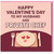 Funny Valentine's Day Card for Husband - To My Husband and Private Chef - Foodie Cooking Joke, Cute Hearts Design - Romantic Love/Anniversary Card with Envelope