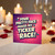 Your Pretty Face Makes My Ticker Race Greeting Card - Cute Funny Love Card for Him or Her, Romantic Anniversary or Valentine’s Day