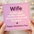 Funny Wife Valentine's Day Card - Another Year, Another Reminder You're Stuck With Me Forever - Humorous Romantic Card for Wife