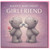 Birthday Card for Girlfriend, Cute Teddy Bears with Rose, Romantic Card for Her, Sweet Love Design, Blank Inside, Includes Envelope