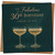 To a Fabulous 30th Birthday Card - Cheers to You - Champagne Glasses Design - 145mm x 145mm Square, Includes Kraft Envelope