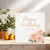 Happy Birthday Luxury & Love Card - Marble Design - Square -, 145mm x 145mm Square, Includes Kraft Envelope