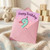 2nd Birthday Card for Kids - Cute Number 2 Duck with Party Hat, 'Happy Birthday' Pastel Star Design - Age Two Toddler Card
