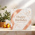 Happy Birthday Card - Wrapped in Love - Marble Design, 145mm x 145mm Square, Includes Kraft Envelope