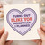 Turns Out I Like You More Than I Planned Greeting Card - Funny Romantic Heart Design Love/Anniversary Valentine’s Day Card
