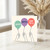 Happy Birth Day To U Balloons Birthday Card - Colourful Balloon Trio Illustration with Hand-Drawn Hands, Playful Minimal Design for Him, Her, Friends or Family