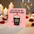 Funny Valentine's Day Card - Cheeky Pint of Stout Illustration with Hearts, 'Just For You On Valentine's Day - Good Head' - Adult Humour Love Card for Boyfriend, Girlfriend, Husband or Wife